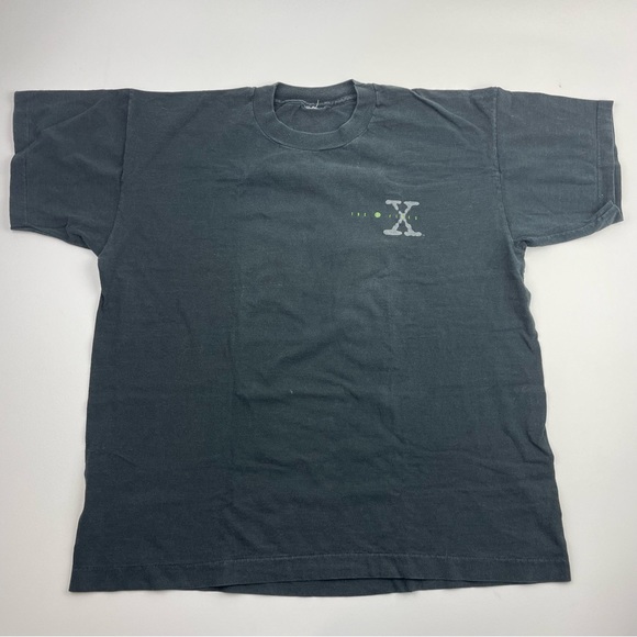 Vintage X-Files the truth is out there 1994 USA Made single stitch T-shirt Sz L - Picture 2 of 9